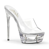 Platform Sandals Eclipse 6 1/2" Stiletto Heel Pleaser Shoes - Boutique Séduction