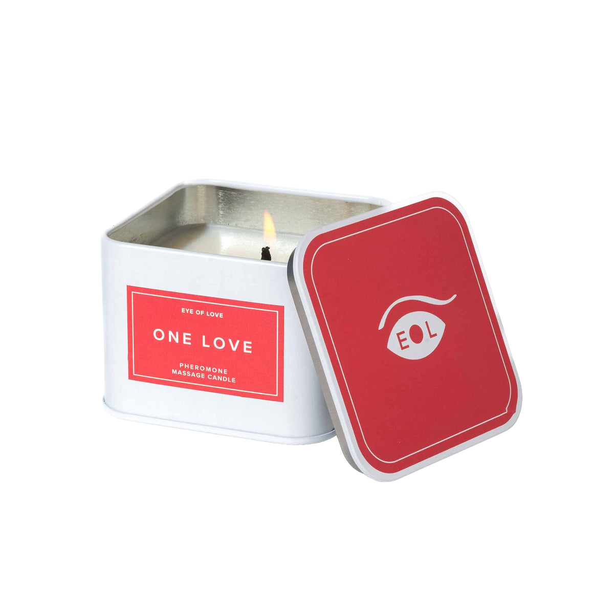 Classic Pheromone Massage Candle - One Love