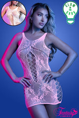 Magnetism Glow Lace Dress