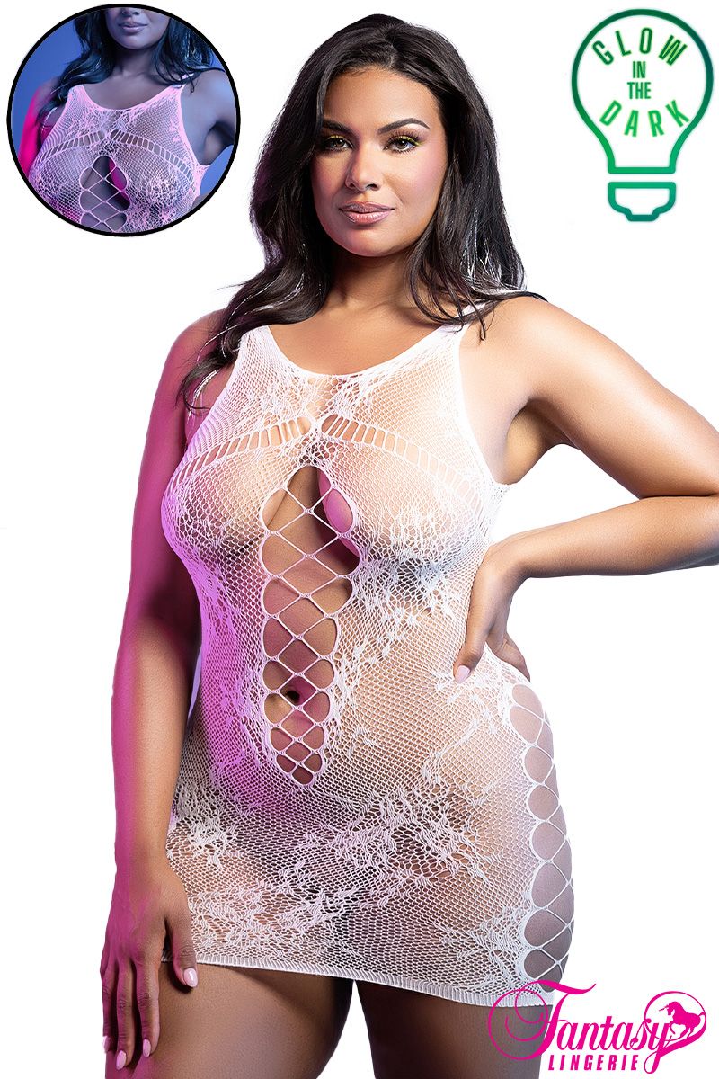 Magnetism Glow Lace Dress