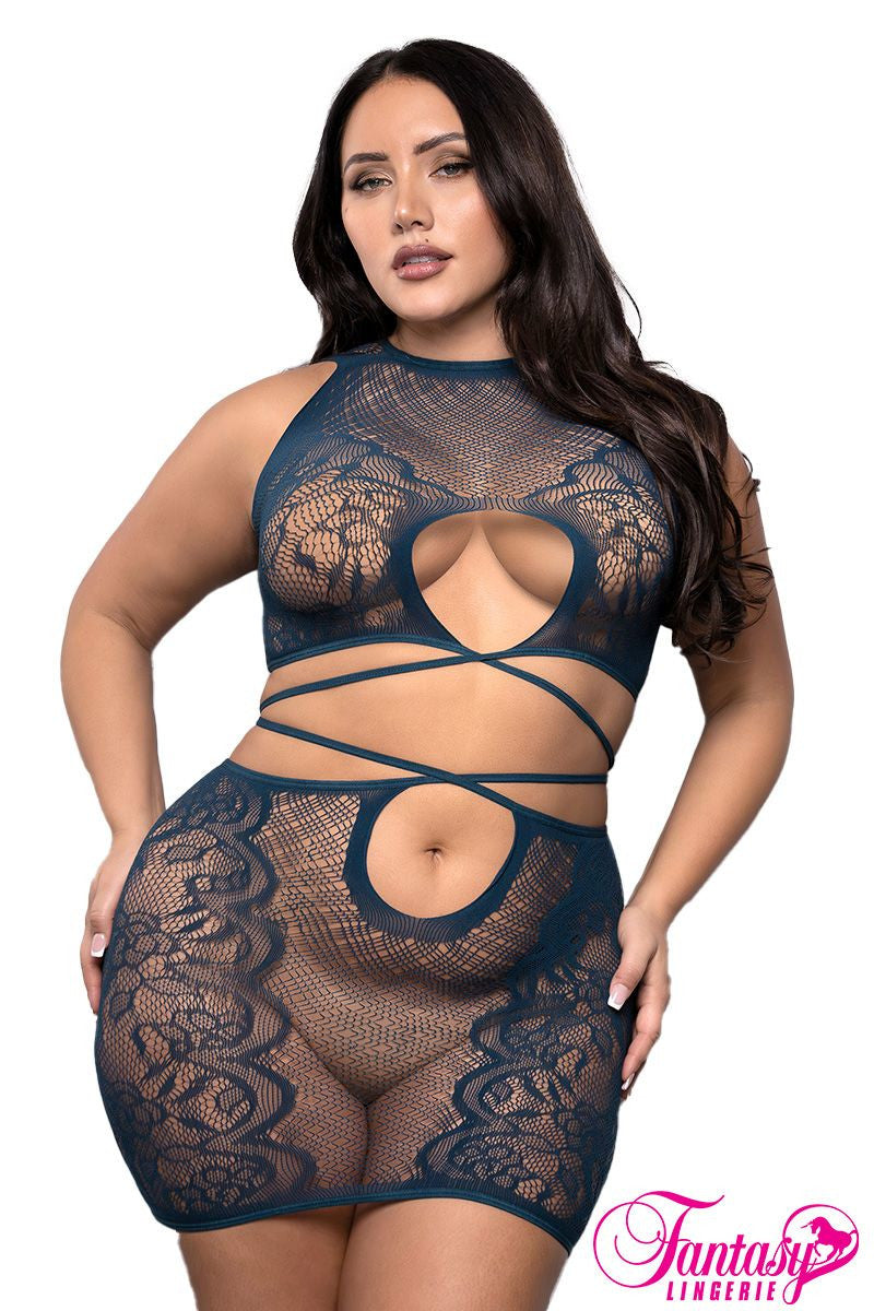 Fantasy Lingerie - Strappy 2Pc Set - Boutique Séduction