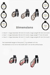 CellMate - Gladiator Chastity Cage - Boutique Séduction