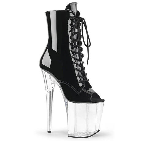 Pleaser Shoes - Platform Ankle Boot 8" Stiletto Heel - Boutique Séduction