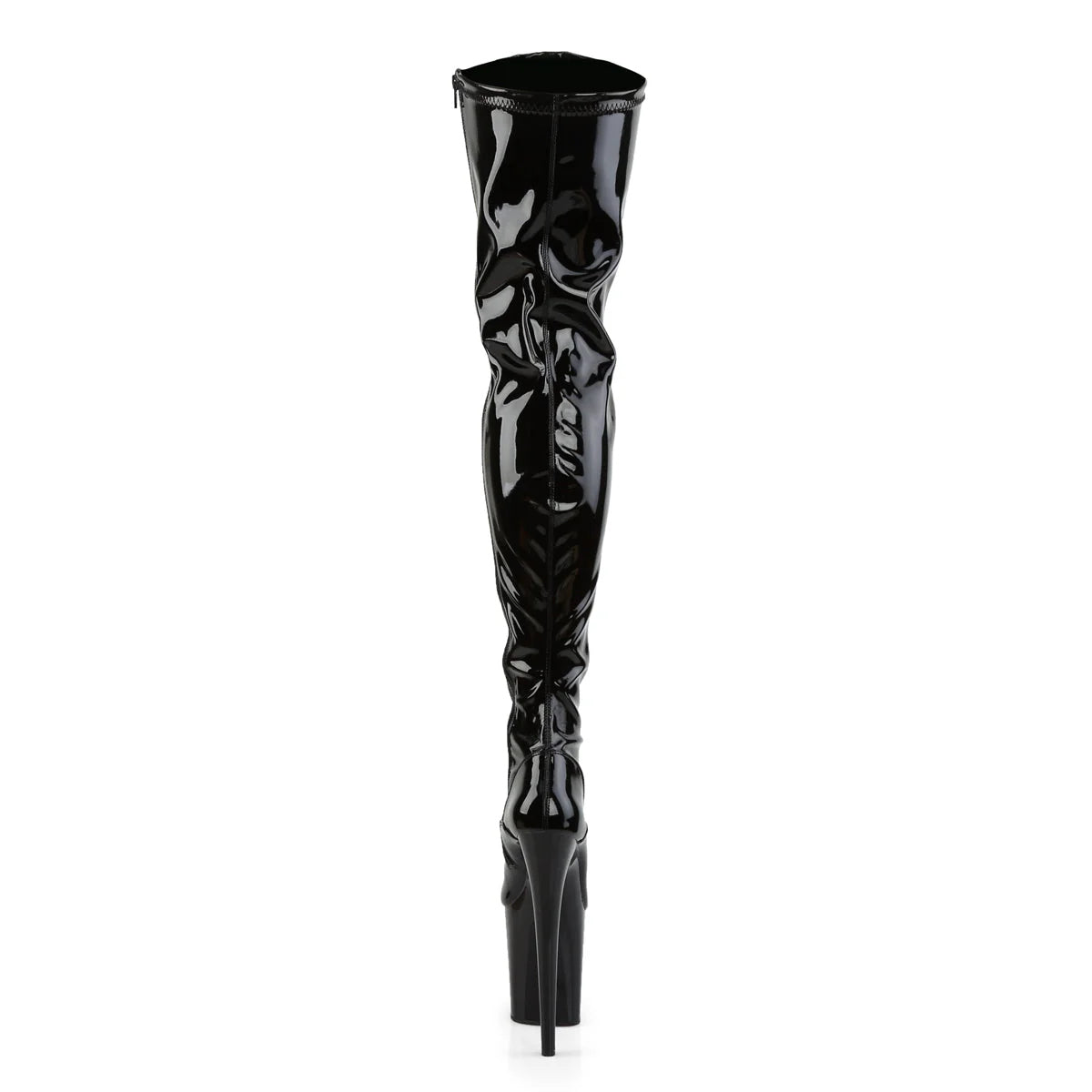 Flamingo 8" Heels Thigh High Boots