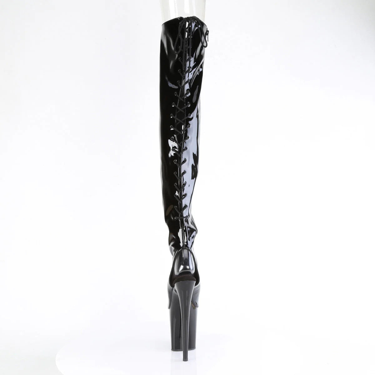 Pleaser Shoes - Stretch Thigh High Boot 8" Heel - Boutique Séduction