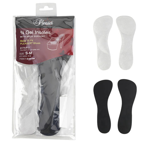 Pleaser Shoes - Pleaser Gel Insoles w/ Arch Support - Boutique Séduction