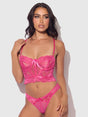 Harlow 2pc Lace & Mesh Set House Of Desire - Boutique Séduction