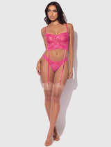 Harlow 2pc Lace & Mesh Set House Of Desire - Boutique Séduction