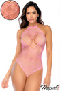 Heart Fishnet Bodysuit