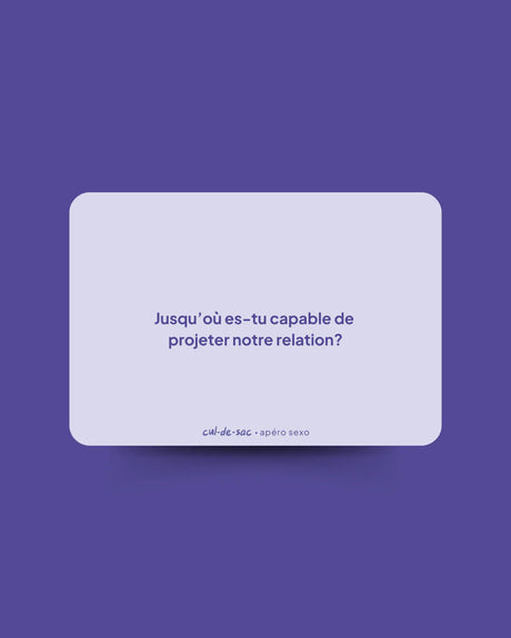 Apéro Sexo - Cul-De-Sac Soulmates Edition - French Version - Boutique Séduction