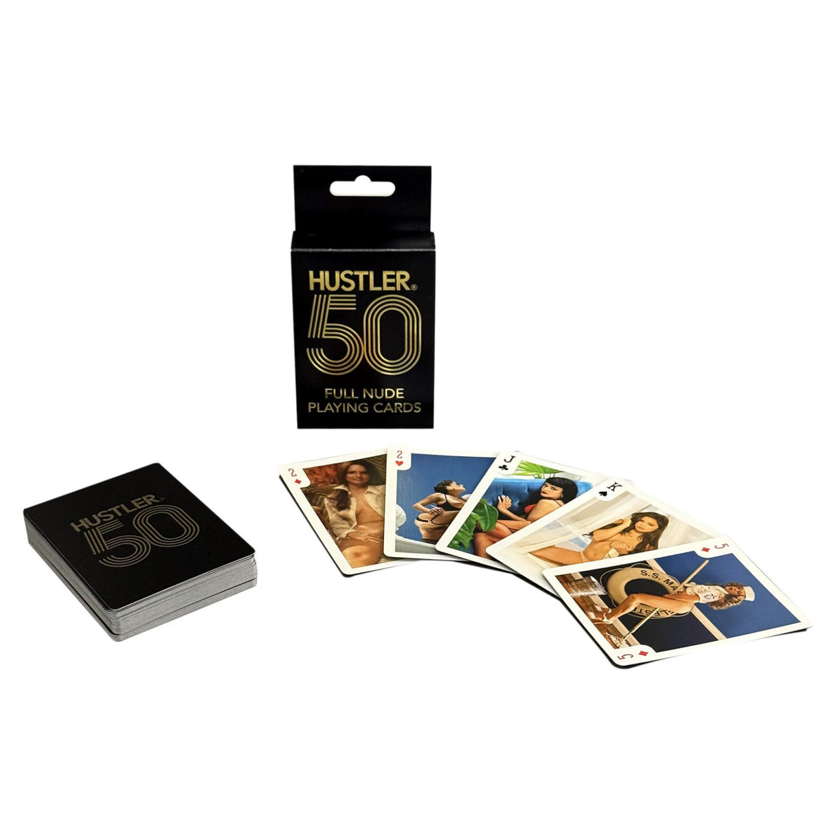 Kheper Games - Hustler 50 Full Nude Playing Cards - Boutique Séduction