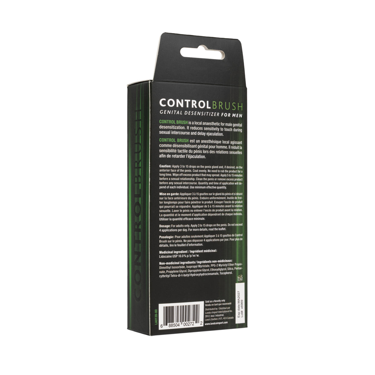 Control Brush Genital Desensitizer