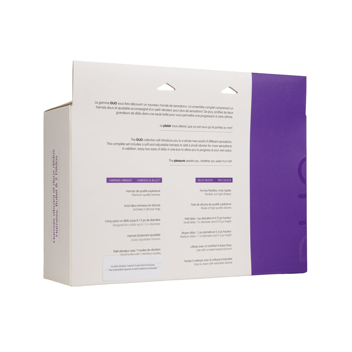 Vibrating Harness & Dildos Kit