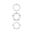 Small Textured Pearl Cockring Set