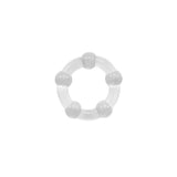 Small Textured Pearl Cockring Set