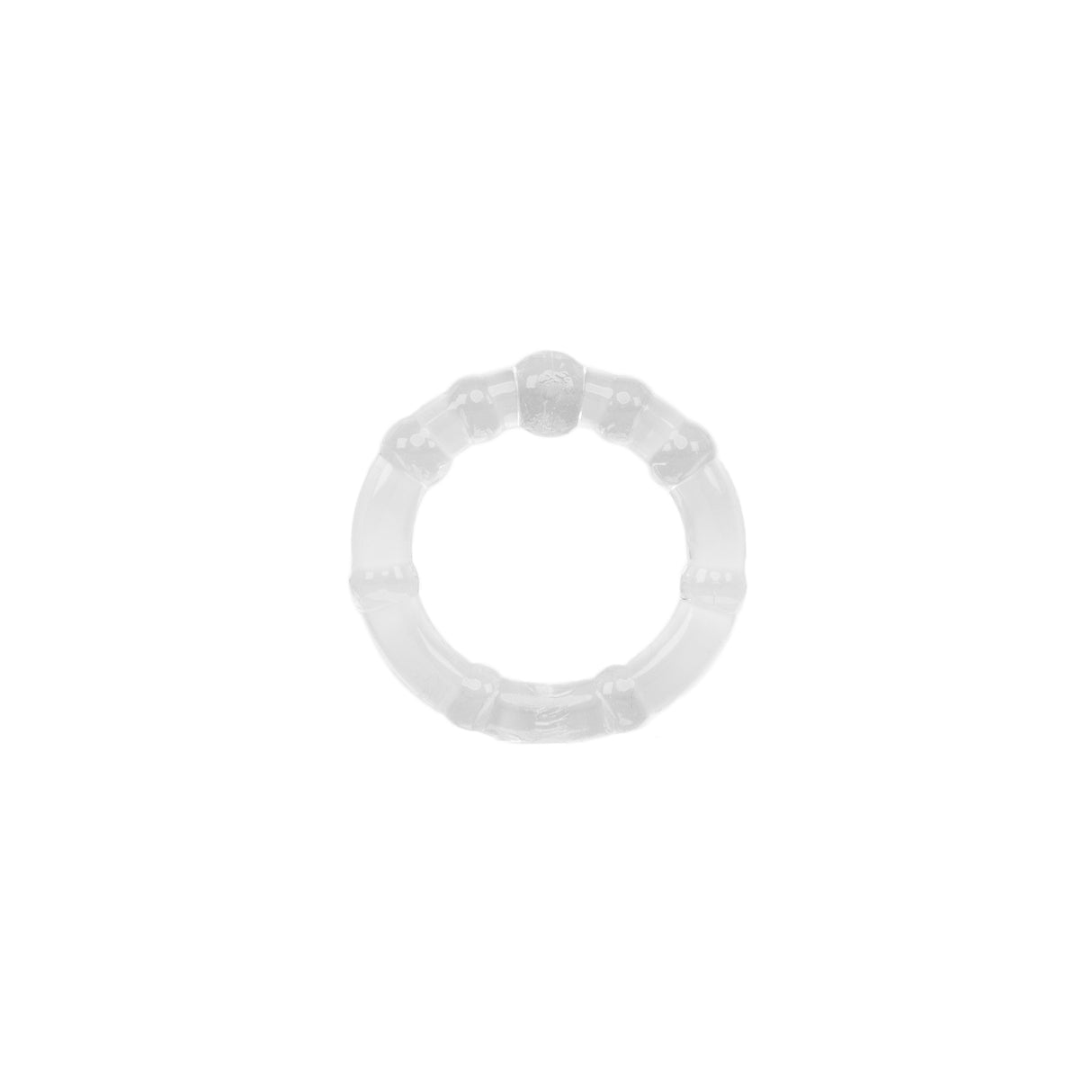 Small Textured Pearl Cockring Set