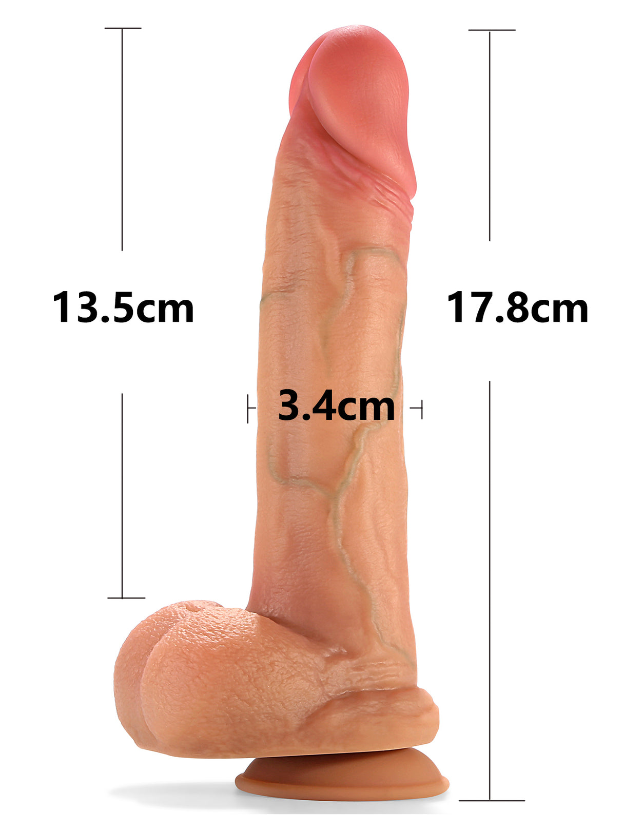 Lucas 5.5 inch Realistic Dildo