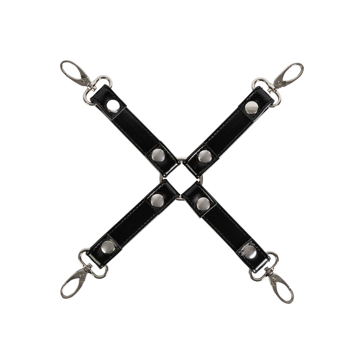 Miss Morgane Pearlescent Hog-Tie | Durable PU Design