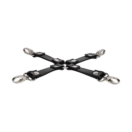 Miss Morgane Pearlescent Hog-Tie | Durable PU Design