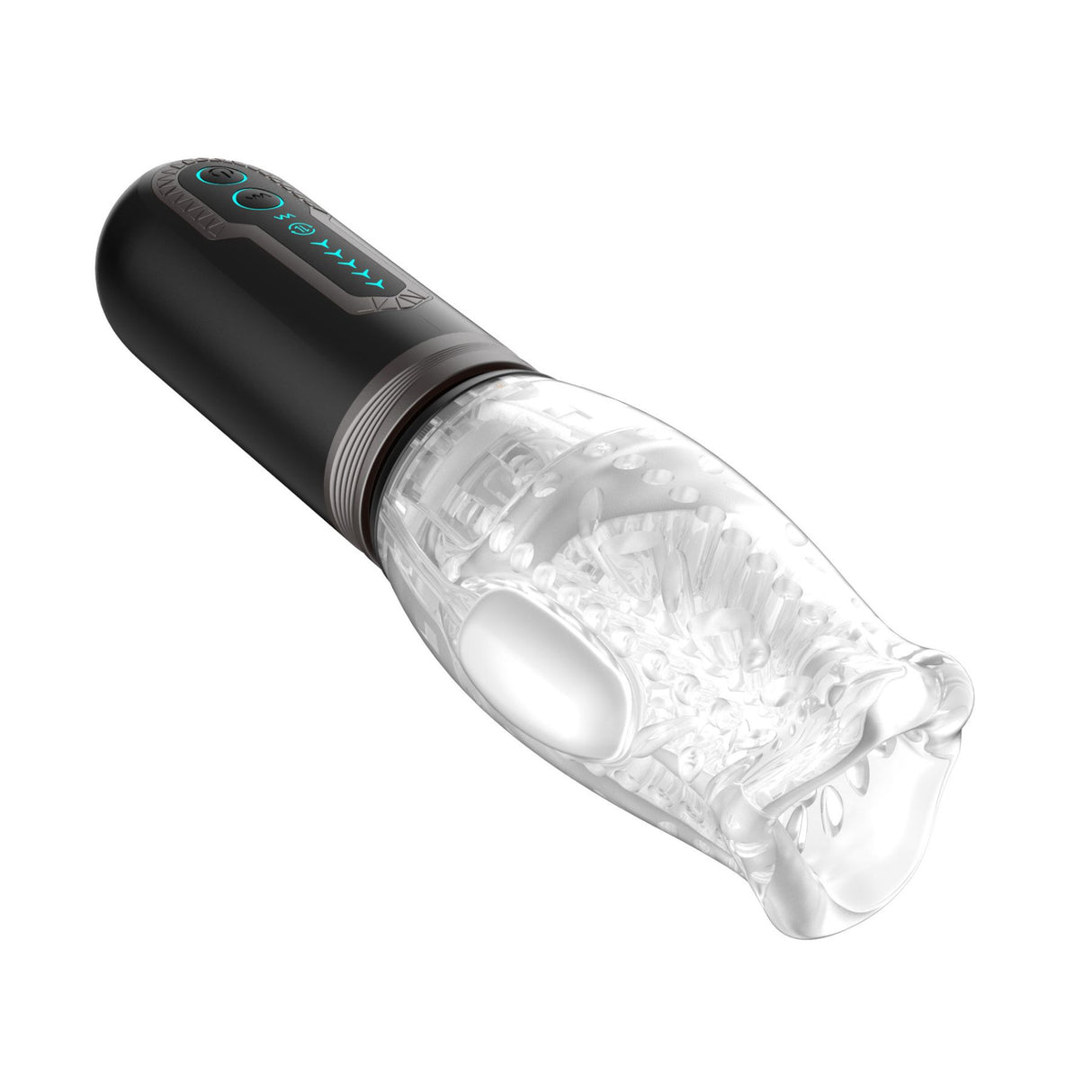 Vibrating, Thrusting & Rotating Masturbator