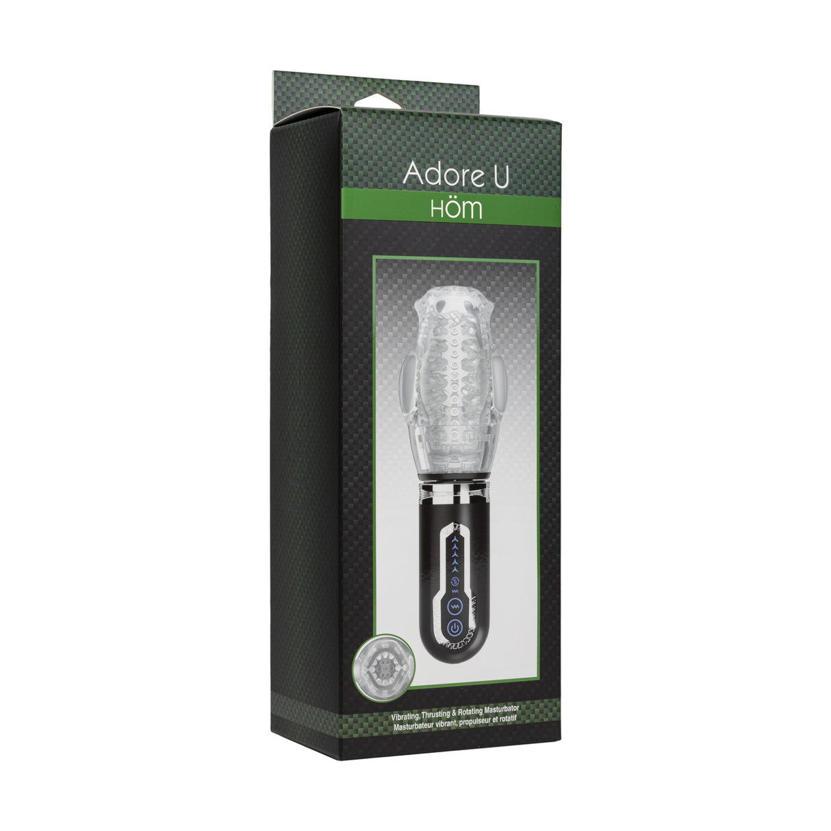 Vibrating, Thrusting & Rotating Masturbator