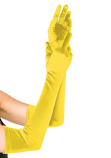 Leg Avenue - Extra Long Satin Gloves - Boutique Séduction