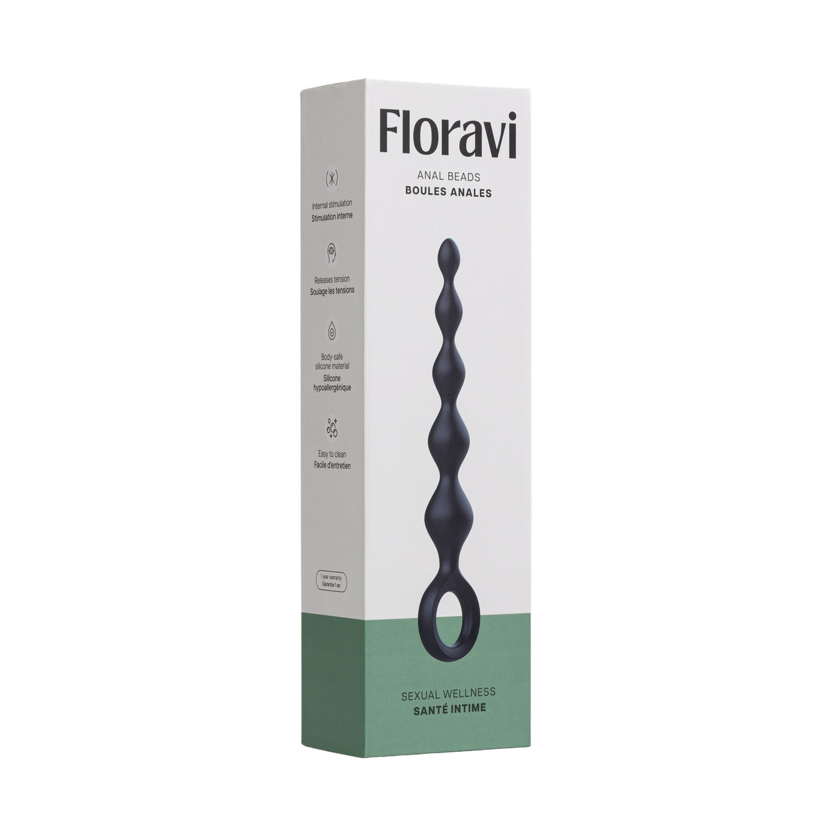 Progressive Anal Beads with Ring