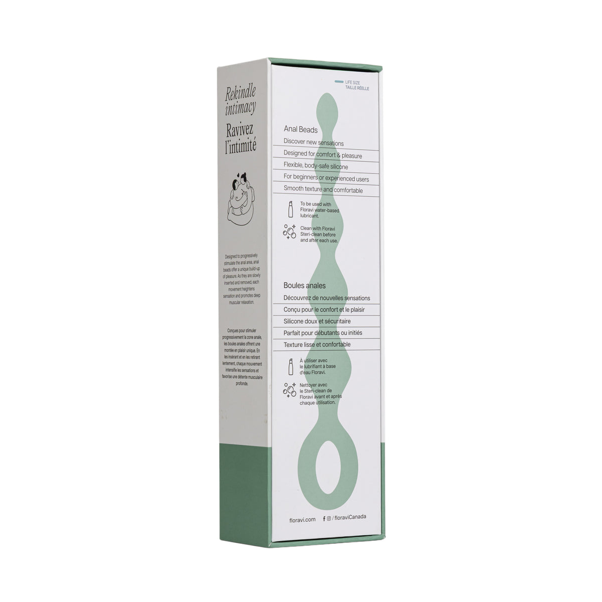Progressive Anal Beads with Ring