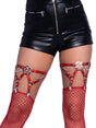 Leg Avenue - Pentagram Thigh Garters - Boutique Séduction