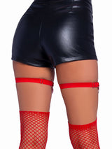 Leg Avenue - Pentagram Thigh Garters - Boutique Séduction