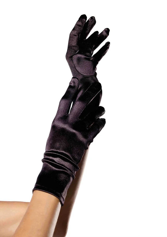 Leg Avenue - Wrist Length Satin Gloves - Boutique Séduction