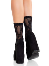 Leg Avenue - Bow Babe Ankle Socks - Boutique Séduction