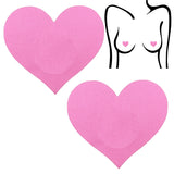 Heart Satin Pasties Seduction - Boutique Séduction