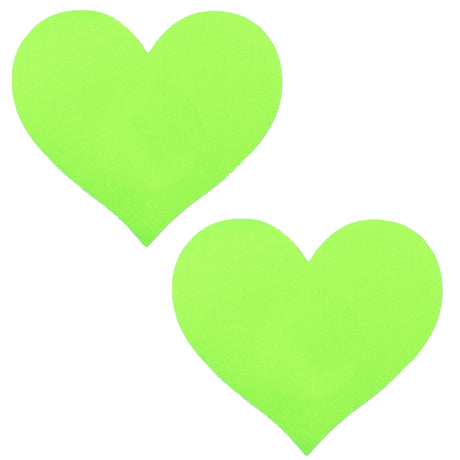 Heart Satin Pasties Seduction - Boutique Séduction