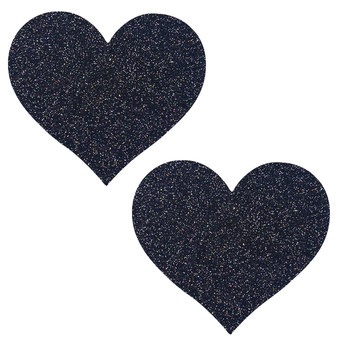 Glitter Heart Pasties Seduction - Boutique Séduction