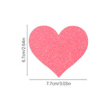 Glitter Heart Pasties Seduction - Boutique Séduction