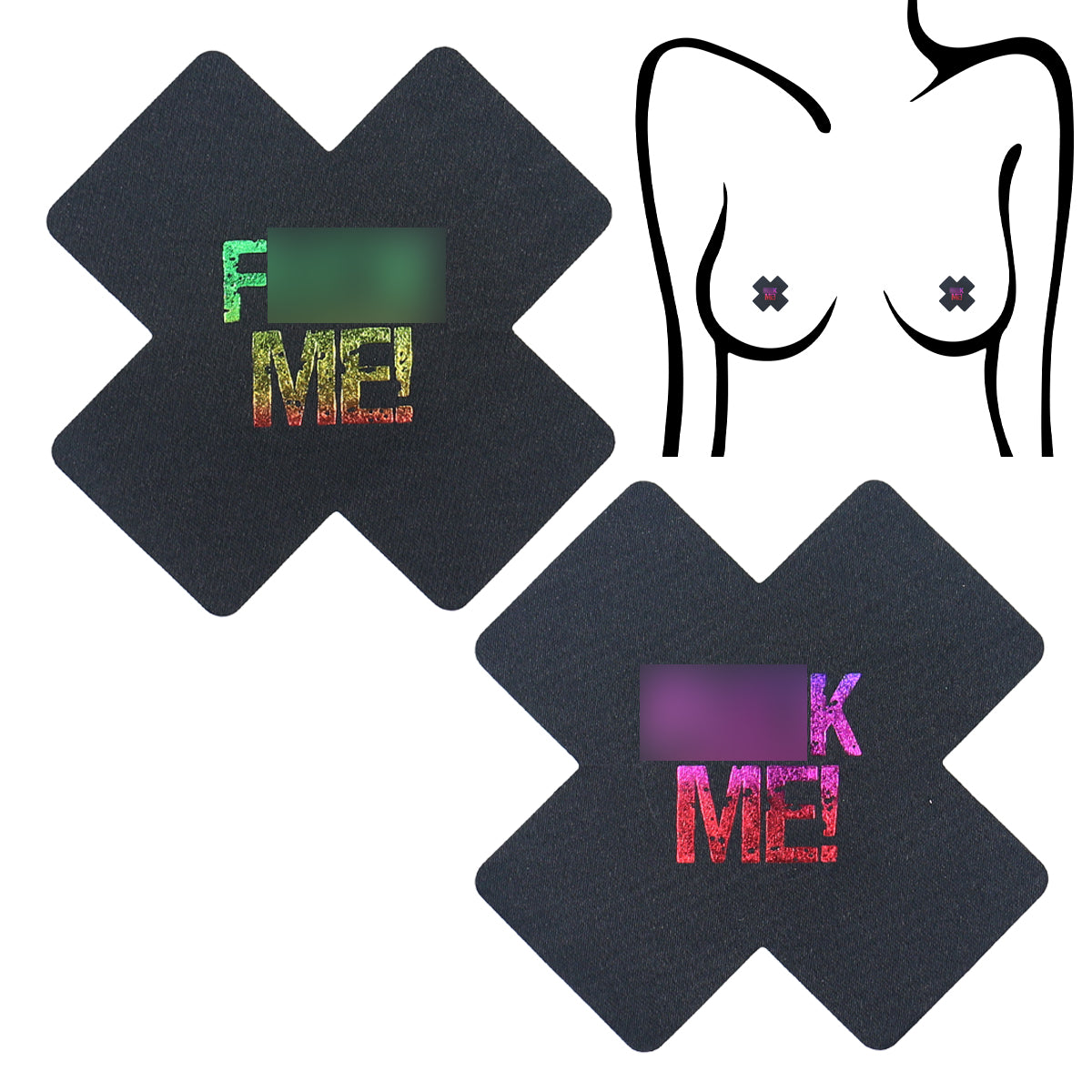 Fuck Me! X Pasties Seduction - Boutique Séduction