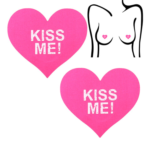 Kiss Me! Heart Pasties Seduction - Boutique Séduction