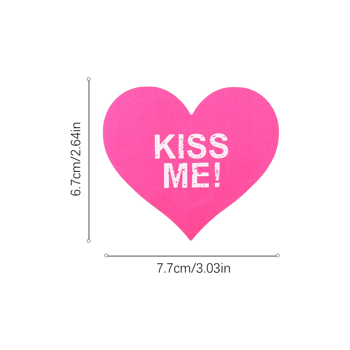 Kiss Me! Heart Pasties Seduction - Boutique Séduction