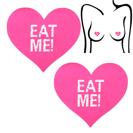 Eat Me! Heart Pasties Seduction - Boutique Séduction