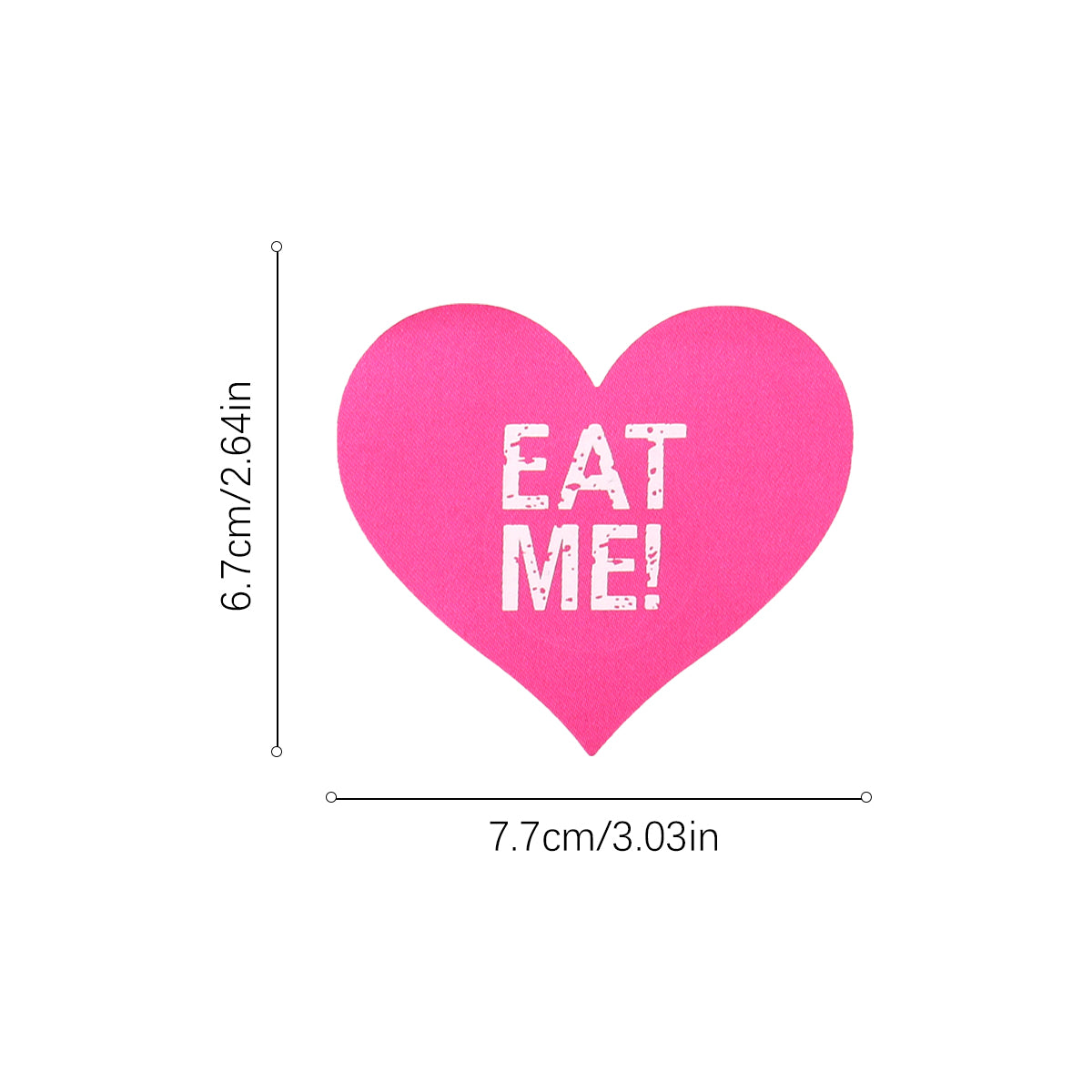 Eat Me! Heart Pasties Seduction - Boutique Séduction