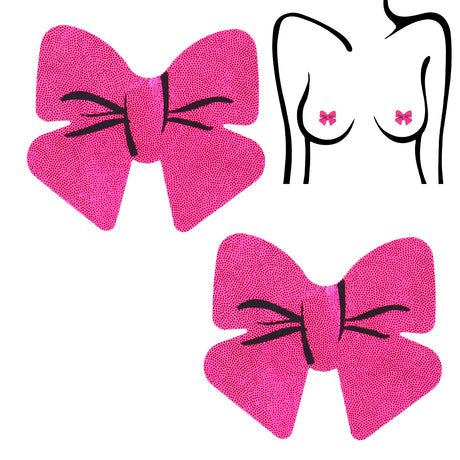Bow Pasties Seduction - Boutique Séduction