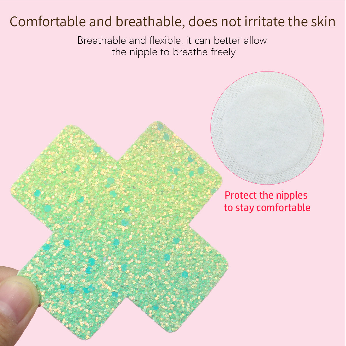Chunky Glitter X Pasties Seduction - Boutique Séduction