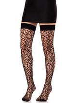 Leg Avenue - Fractured Net Thigh Highs - Boutique Séduction