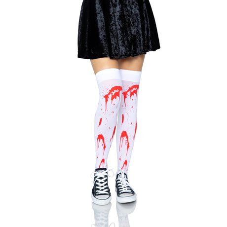 Rhea Zombie Thigh High Stockings