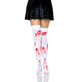 Rhea Zombie Thigh High Stockings