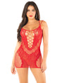 Leg Avenue - Desired Effect Lace Mini Dress - Boutique Séduction