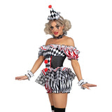 Darling Harlequin Clown Costume