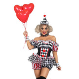Darling Harlequin Clown Costume