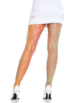 Leg Avenue - Chroma Net Rainbow Tights - Boutique Séduction